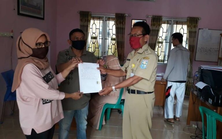 Teguh Haryono, Satu Warga Desa Tajug Kecamatan Karangmoncol kembalikan BLT DD